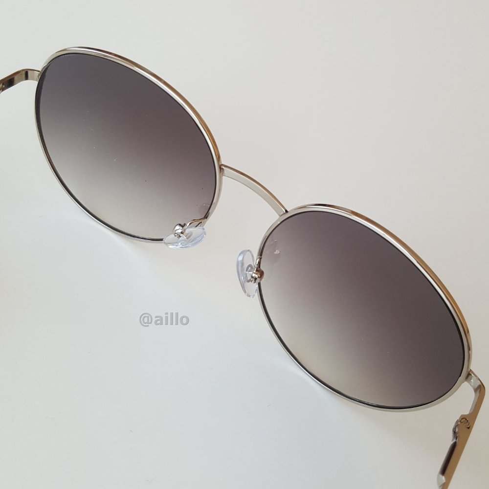 FRYE and Co. DG1219 Round Sunglasses - Picture 8 of 11
